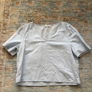 Aritzia Babaton Linen Top